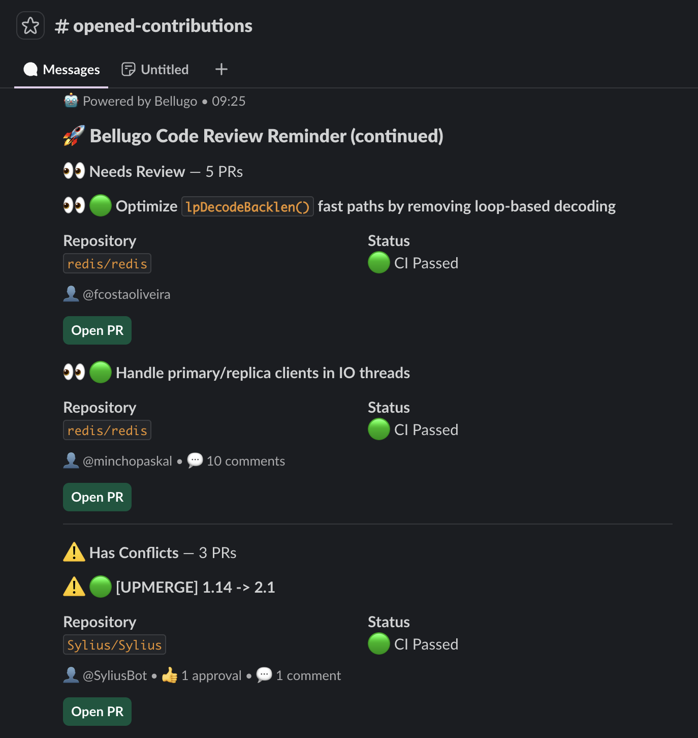 Bellugo automatic review reminders